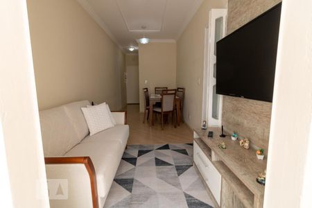 Sala de apartamento para alugar com 2 quartos, 50m² em Vila Valparaíso, Santo André