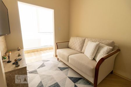 Sala de apartamento para alugar com 2 quartos, 50m² em Vila Valparaíso, Santo André