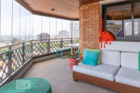 Sacada de apartamento à venda com 5 quartos, 310m² em Vila Ida, São Paulo
