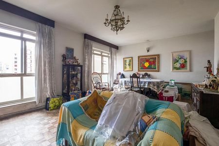 Sala de apartamento para alugar com 3 quartos, 123m² em Pinheiros, São Paulo