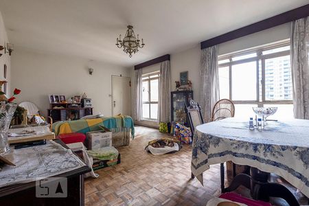 Sala de apartamento para alugar com 3 quartos, 123m² em Pinheiros, São Paulo