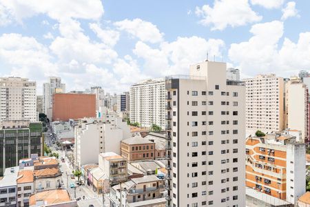 Vista da Sala de TV/Sacada de apartamento para alugar com 1 quarto, 37m² em Barra Funda, São Paulo