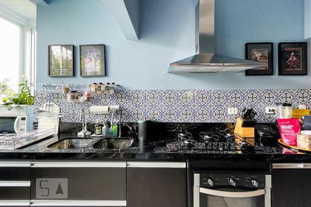 Cozinha de apartamento à venda com 2 quartos, 140m² em Jardim América, São Paulo