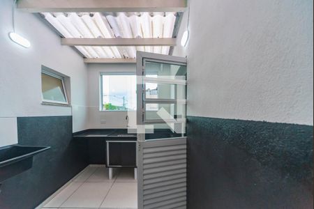 Vista da Sala de apartamento para alugar com 2 quartos, 56m² em Jardim do Estádio, Santo André