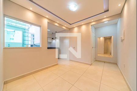 Sala de apartamento para alugar com 2 quartos, 56m² em Jardim do Estádio, Santo André