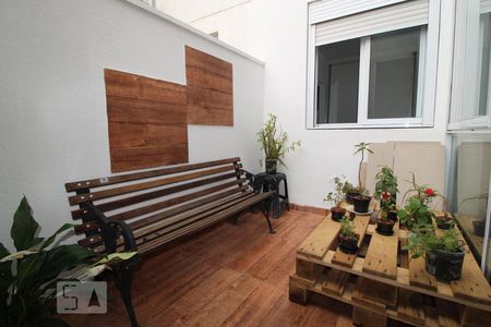 Varanda de apartamento à venda com 2 quartos, 58m² em Chácara Santo Antônio (zona Sul), São Paulo