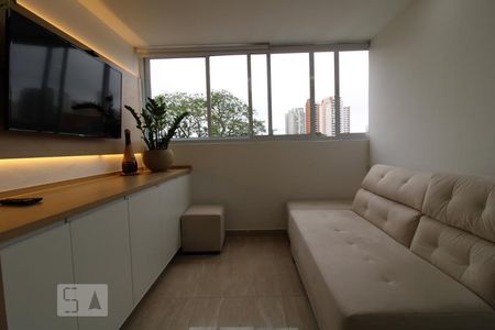 Sala de apartamento à venda com 2 quartos, 58m² em Chácara Santo Antônio (zona Sul), São Paulo