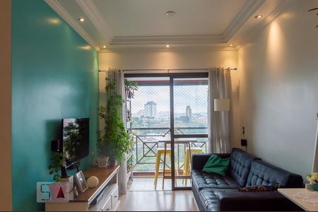 Sala de apartamento para alugar com 3 quartos, 68m² em Vila Euclides, São Bernardo do Campo