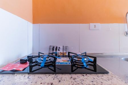 Cozinha - Cooktop de kitnet/studio para alugar com 1 quarto, 24m² em Vila Buarque, São Paulo