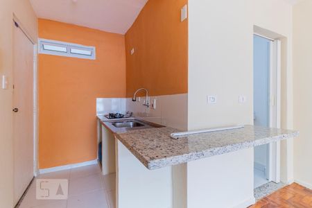 Cozinha de kitnet/studio para alugar com 1 quarto, 24m² em Vila Buarque, São Paulo