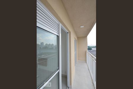Varanda da Sala de apartamento para alugar com 1 quarto, 32m² em Cambuci, São Paulo