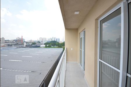 Varanda da Sala de apartamento para alugar com 1 quarto, 32m² em Cambuci, São Paulo