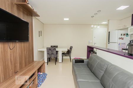 Sala e cozinha integradas de apartamento à venda com 2 quartos, 59m² em Vila Dom Pedro Ii, São Paulo