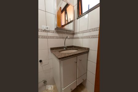 Banheiro da Suíte de apartamento para alugar com 3 quartos, 96m² em Parque Residencial Aquarius, São José dos Campos