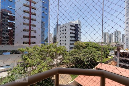 Varanda da Suíte de apartamento para alugar com 3 quartos, 96m² em Parque Residencial Aquarius, São José dos Campos
