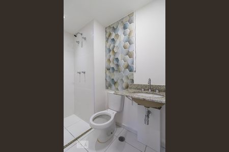 Banheiro Social de apartamento para alugar com 2 quartos, 60m² em Parque Viana, Barueri