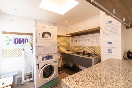 Apartamento para alugar com 32m², 1 quarto e 1 vaga Apartamento para alugar com 32m², 1 quarto e 1 vagaLavanderia