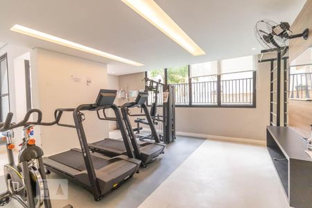 Apartamento para alugar com 32m², 1 quarto e 1 vaga Apartamento para alugar com 32m², 1 quarto e 1 vagaAcademia
