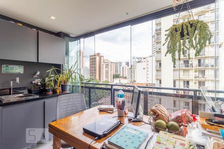 Apartamento para alugar com 32m², 1 quarto e 1 vaga Apartamento para alugar com 32m², 1 quarto e 1 vagaVaranda