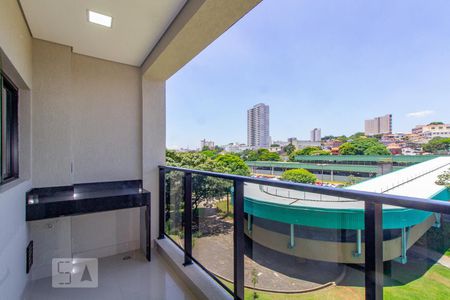 Varanda da Sala de apartamento para alugar com 2 quartos, 50m² em Vila Esperança, São Paulo