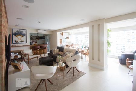 Sala de apartamento para alugar com 2 quartos, 105m² em Cidade Monções, São Paulo
