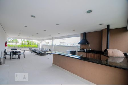 Apartamento à venda com 43m², 1 quarto e 1 vagaChurrasqueira