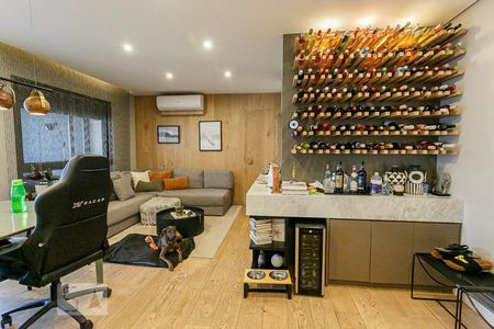 Sala de apartamento à venda com 1 quarto, 73m² em Cerqueira César, São Paulo