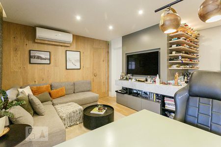 Sala de apartamento à venda com 1 quarto, 73m² em Cerqueira César, São Paulo