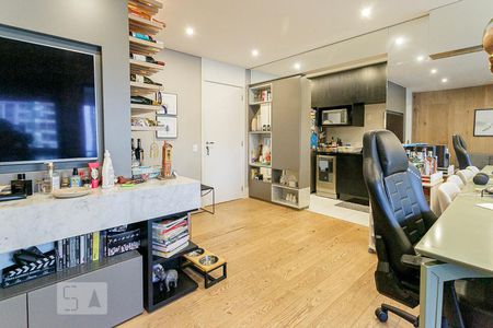 Sala de apartamento à venda com 1 quarto, 73m² em Cerqueira César, São Paulo