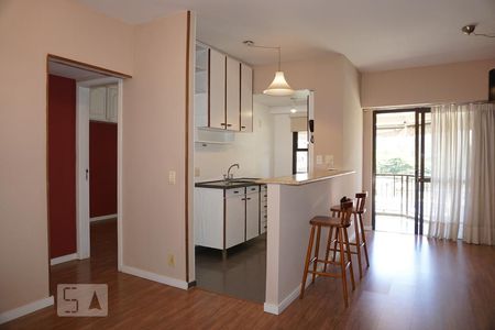 Sala de apartamento à venda com 1 quarto, 68m² em Barra da Tijuca, Rio de Janeiro