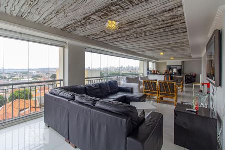 Varanda gourmet de apartamento à venda com 4 quartos, 300m² em Vila Prudente, São Paulo