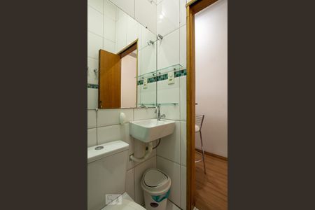 Banheiro de apartamento à venda com 1 quarto, 38m² em Santa Cecília, São Paulo