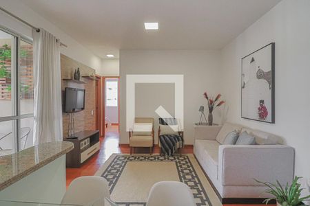 Sala de apartamento para alugar com 2 quartos, 70m² em Lourdes, Belo Horizonte
