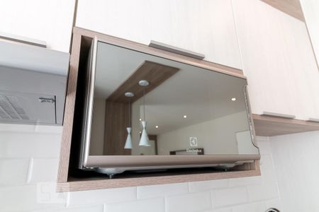 Studio para alugar com 38m², 1 quarto e 1 vagaCozinha - micro-ondas