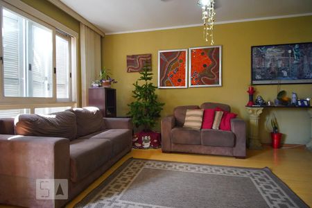 Sala de apartamento à venda com 3 quartos, 98m² em Jardim Lindóia, Porto Alegre