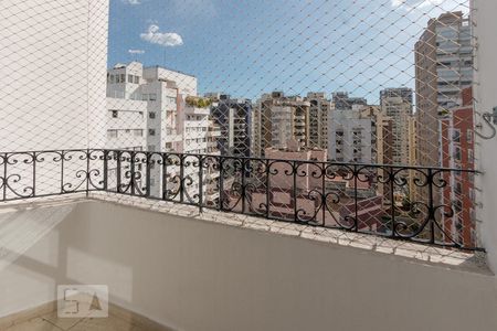 Sacada da Sala de apartamento para alugar com 2 quartos, 85m² em Brooklin Paulista, São Paulo