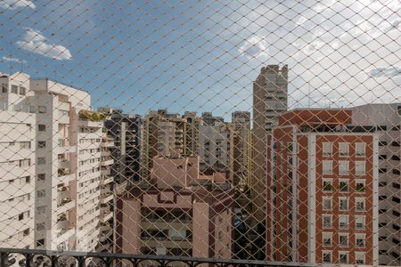 Vista da Sacada da Sala de apartamento para alugar com 2 quartos, 85m² em Brooklin Paulista, São Paulo