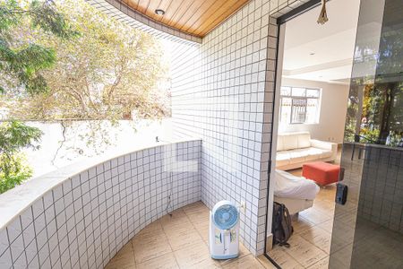 Varanda da Sala de apartamento para alugar com 4 quartos, 225m² em Santa Rosa, Belo Horizonte