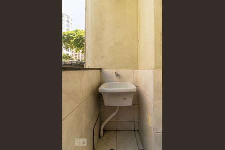 Varanda - Tanque de kitnet/studio para alugar com 1 quarto, 28m² em Centro Histórico de São Paulo, São Paulo