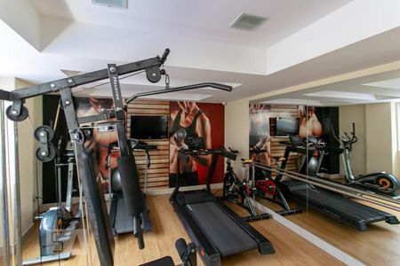 Casa para alugar com 98m², 3 quartos e 2 vagasÁrea comum - Academia