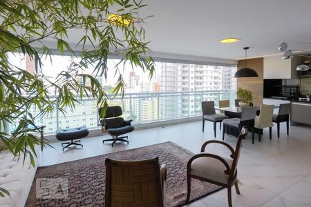 Varanda de apartamento à venda com 3 quartos, 183m² em Paraíso, São Paulo