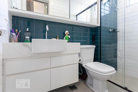 Apartamento para alugar com 115m², 3 quartos e 3 vagasBanheiro da suíte