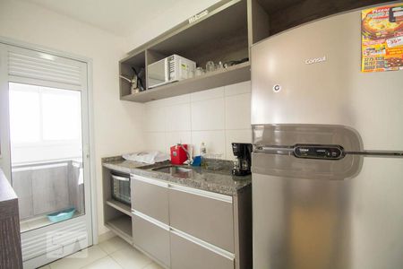 Studio à venda com 38m², 1 quarto e sem vagaCozinha 