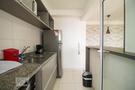 Studio à venda com 38m², 1 quarto e sem vagaCozinha 