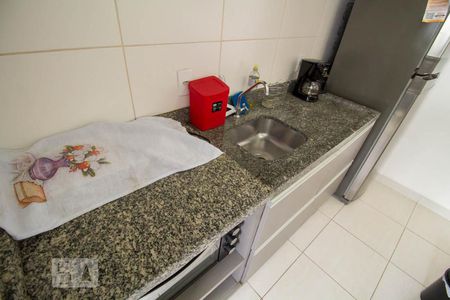 Studio à venda com 38m², 1 quarto e sem vagaCozinha 