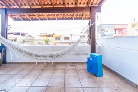 Varanda da Sala de casa à venda com 4 quartos, 345m² em Utinga, Santo André