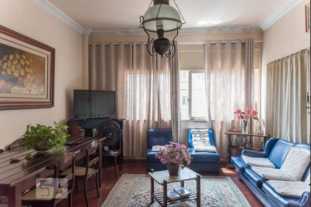 Sala  de apartamento à venda com 3 quartos, 124m² em Tijuca, Rio de Janeiro