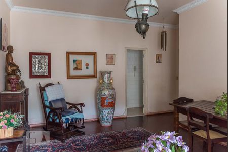 Sala  de apartamento à venda com 3 quartos, 124m² em Tijuca, Rio de Janeiro