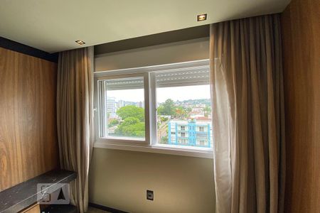 Janela da Sala de Estar de apartamento para alugar com 1 quarto, 65m² em Vila Rosa, Novo Hamburgo