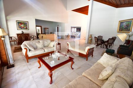 Sala de casa de condomínio à venda com 4 quartos, 850m² em Sítios de Recreio Gramado, Campinas